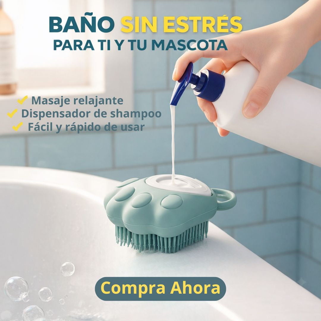 VettoPets RelaxBrush – Masaje y Limpieza sin Estrés